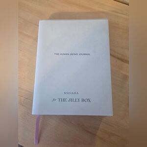 The Human Being Journal for The Jilly Box - White with Pink Ribbon